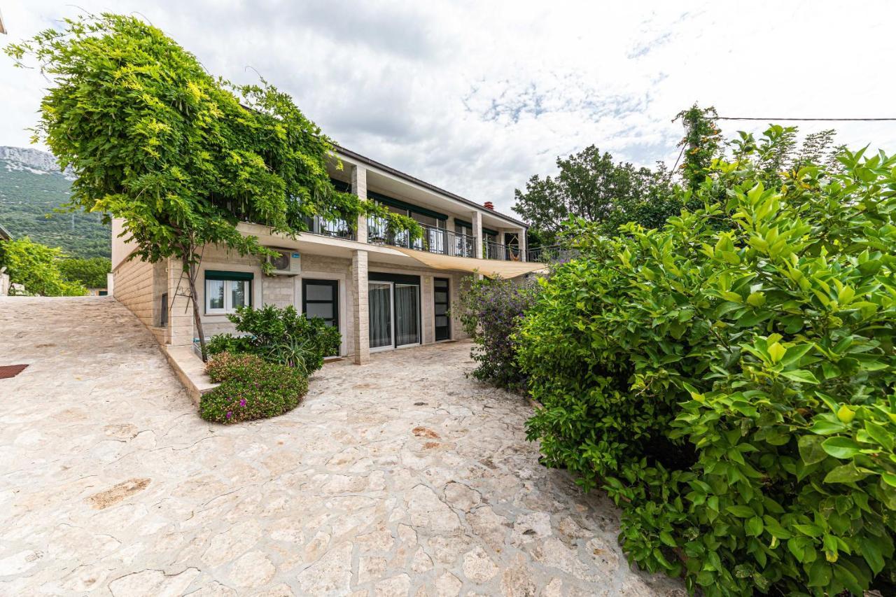 Home Away From Home With Outdoor Pool, Botanical Garden And A Beautiful Sea View Kaštela 외부 사진