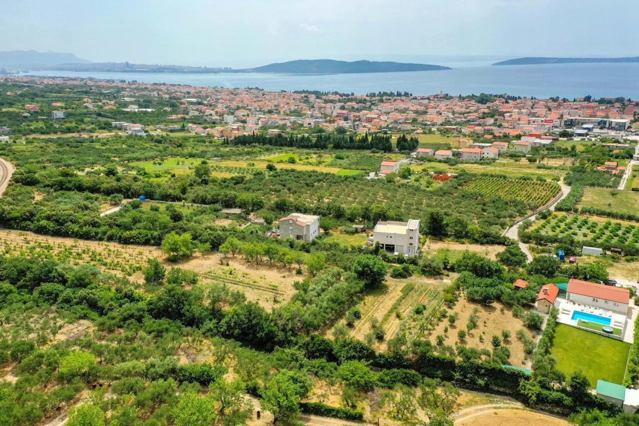 Home Away From Home With Outdoor Pool, Botanical Garden And A Beautiful Sea View Kaštela 외부 사진