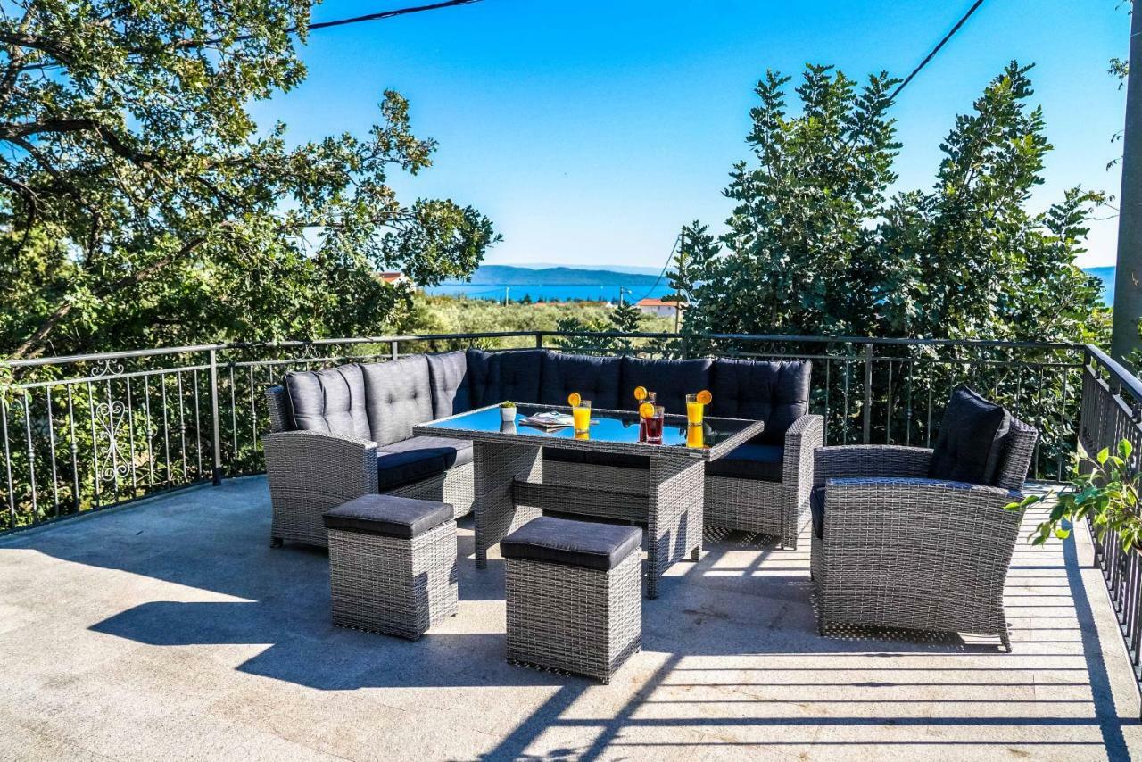 Home Away From Home With Outdoor Pool, Botanical Garden And A Beautiful Sea View Kaštela 외부 사진