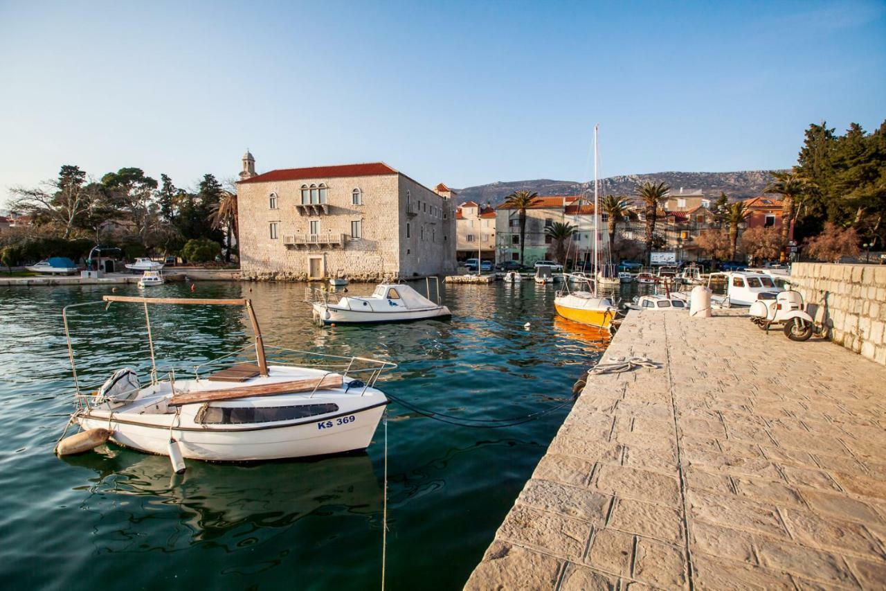 Home Away From Home With Outdoor Pool, Botanical Garden And A Beautiful Sea View Kaštela 외부 사진